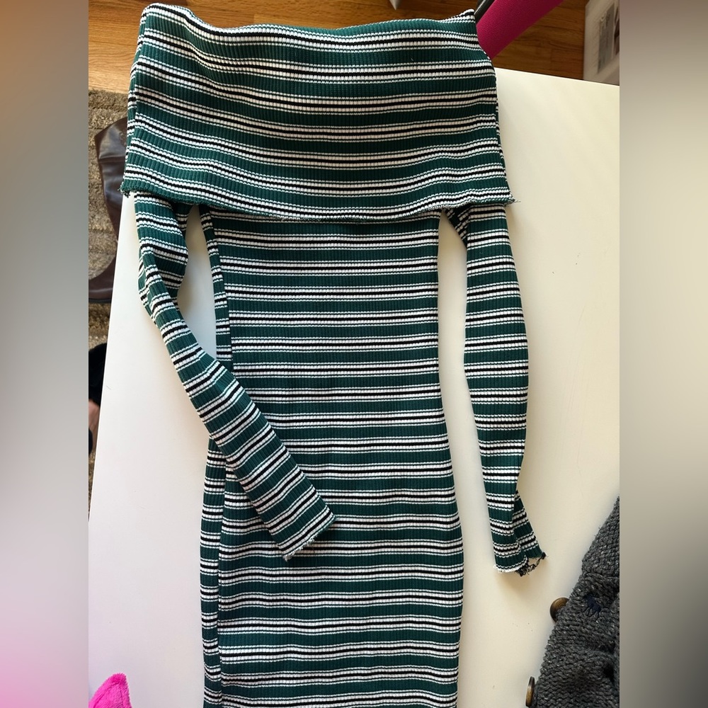 Better Be over the shoulder long sleeve dress